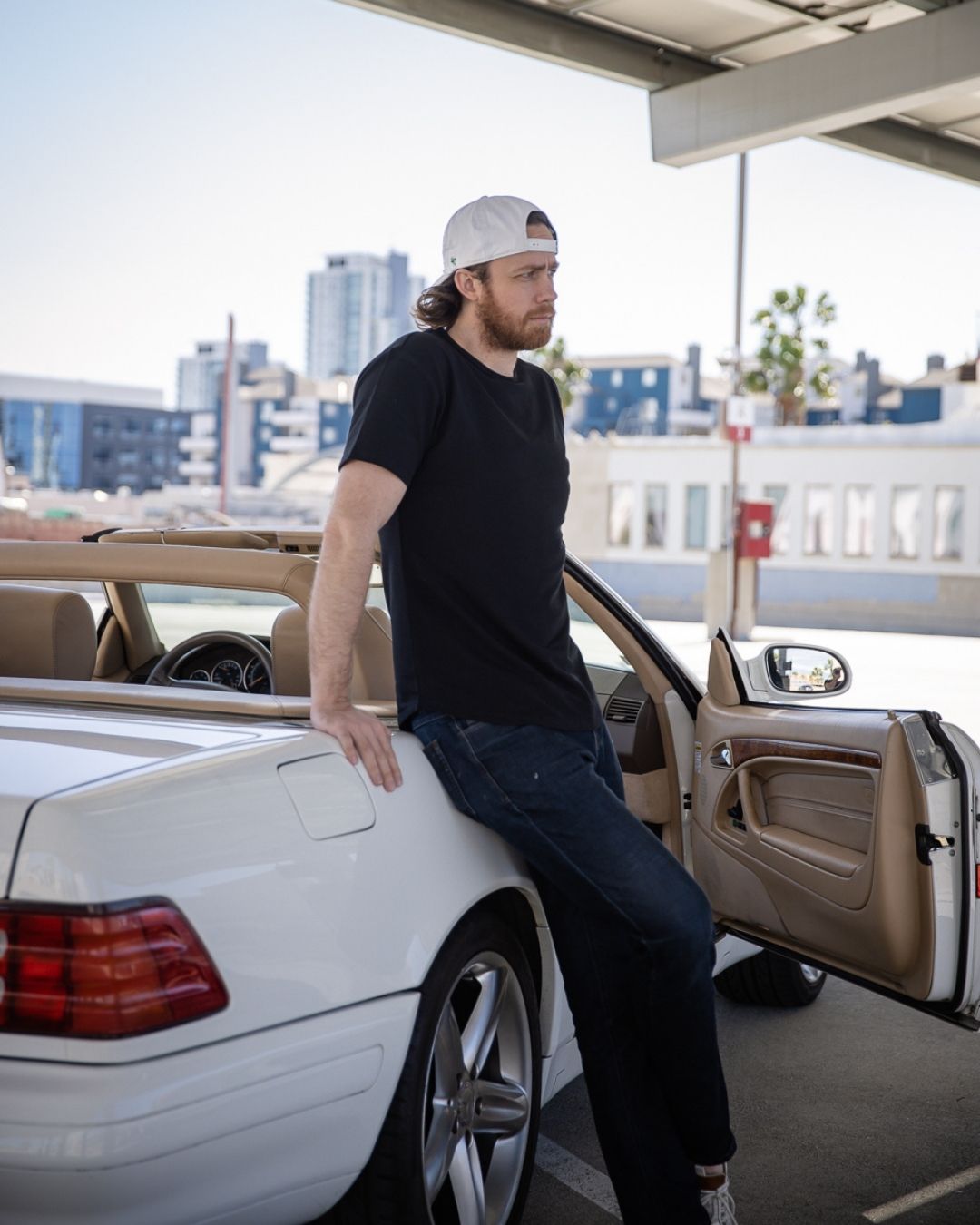 Classic SS Tee | Curve Hem | Black