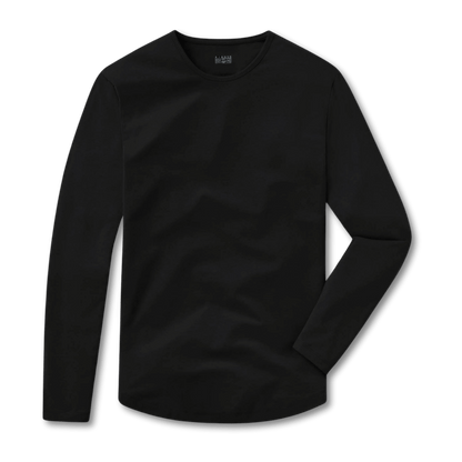 Classic LS Tee | Curve Hem | Black